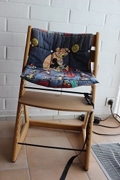 chaise bébé évolutive